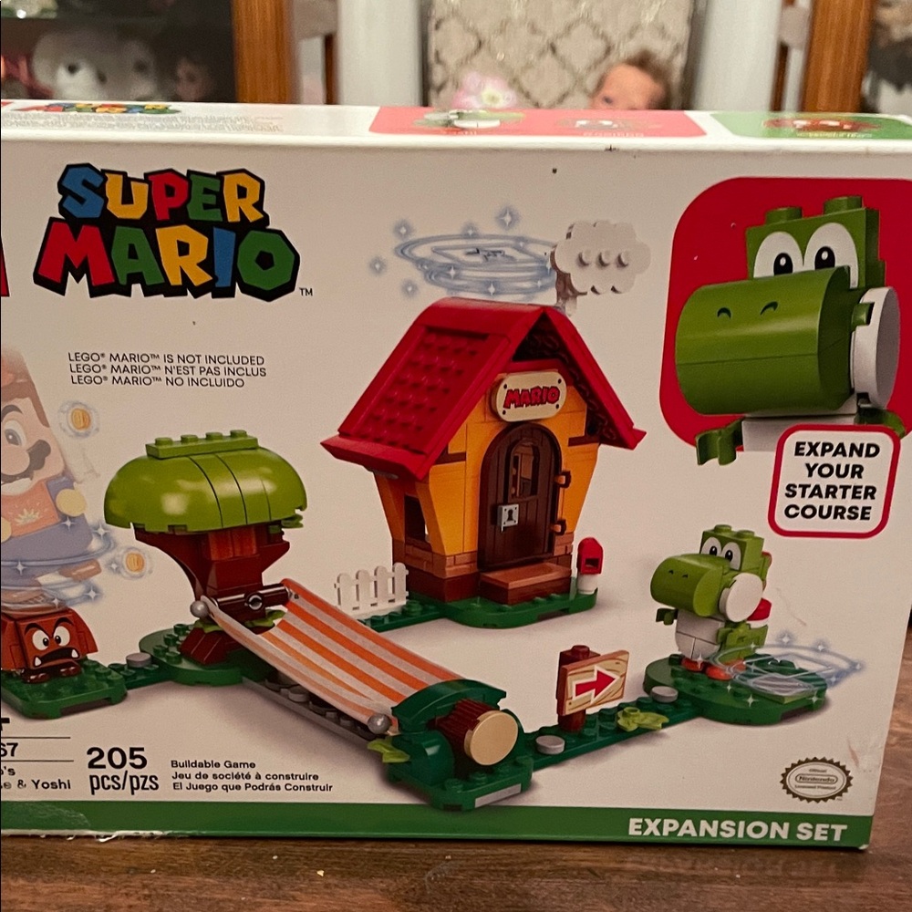 Lego Super Mario Expansion Set with Green and Brown